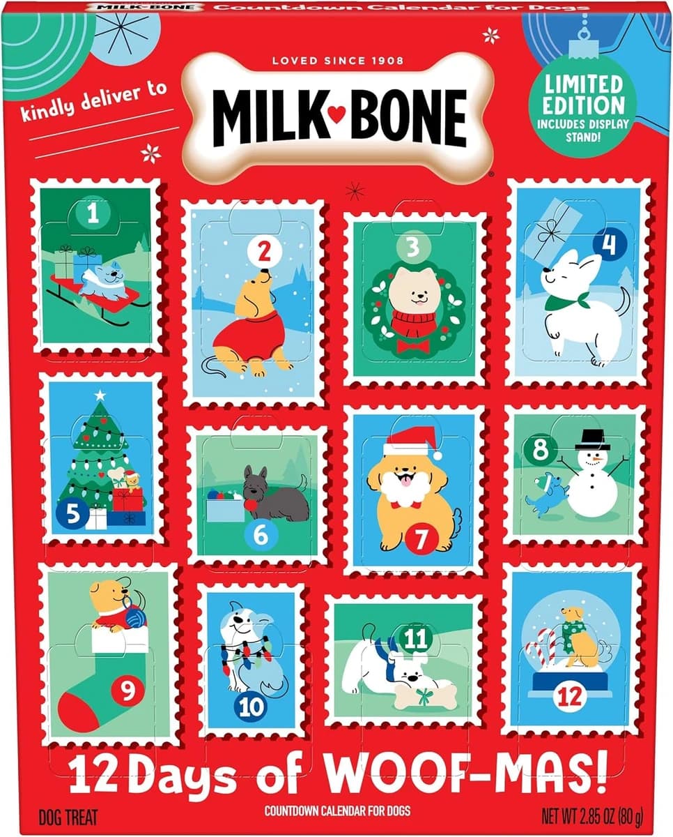 Milk-Bone 12 Days of Woofmas Countdown Calendar