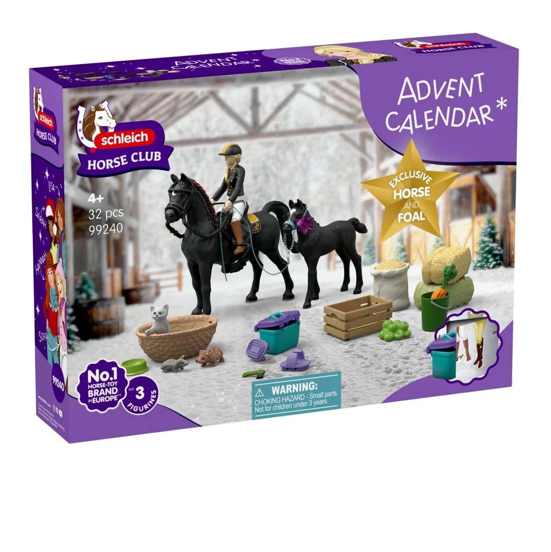 Schleich Horse Club Winter Wonderland Ride Advent Calendar 2026