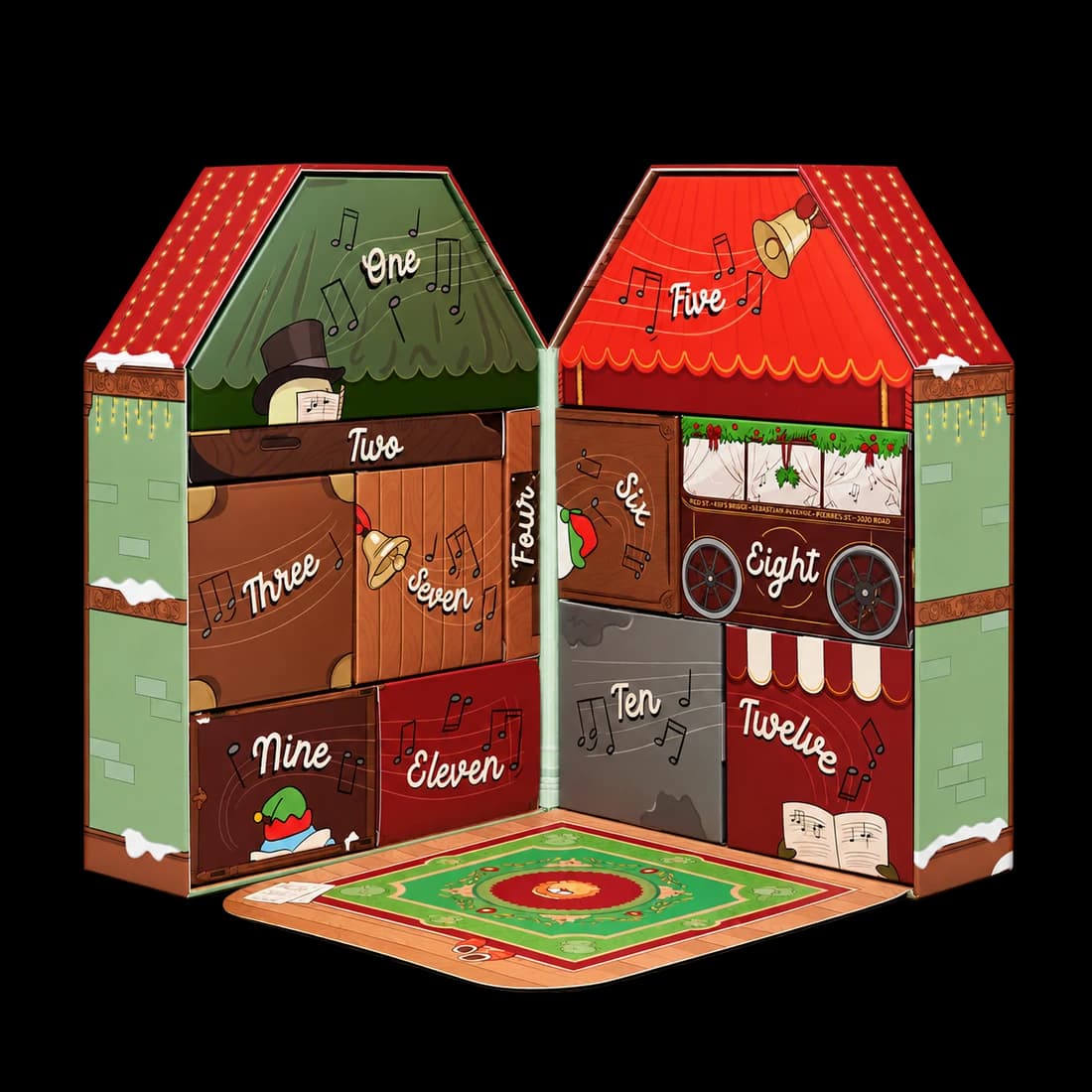 The Woobles Here We Go A-Wooblin’ Advent Calendar