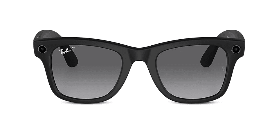 RAY-BAN | Wayfarer Meta AI Sunglasses, Matte Black