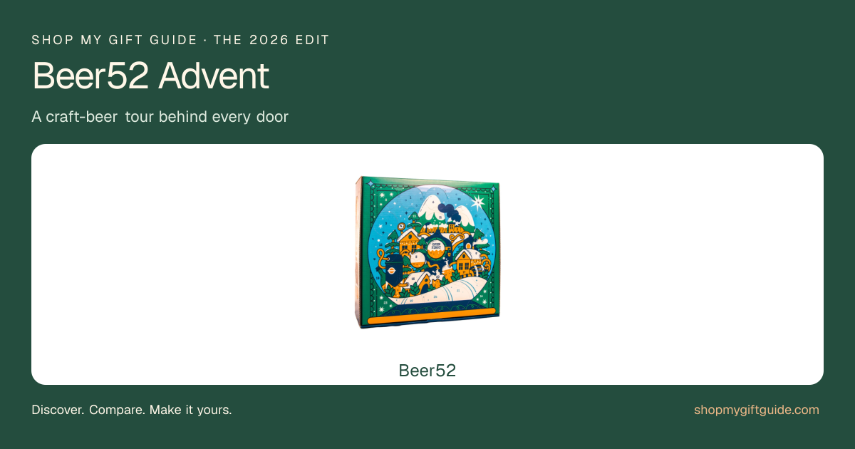 Beer52 Craft Beer Advent Calendar 2026 | The Advent Edit