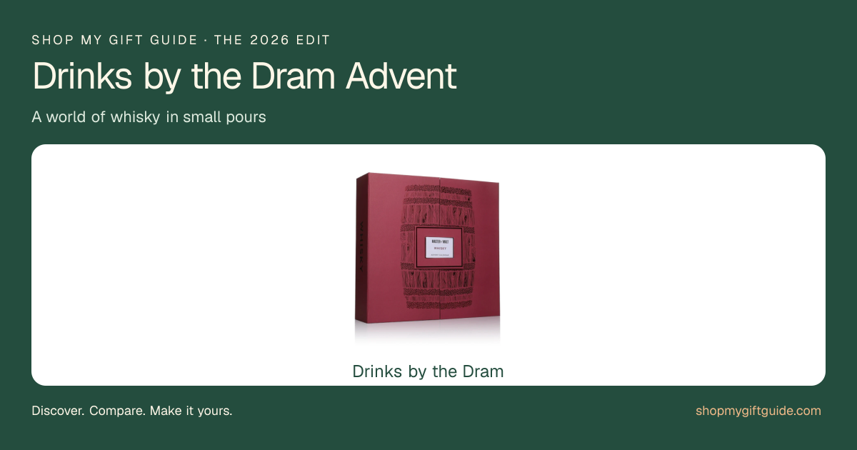 Drinks by the Dram The Whisky Advent Calendar 2026 | The Advent Edit